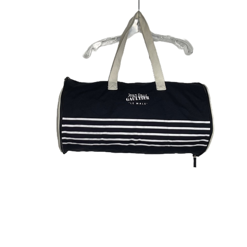 Jean Paul Gaultier Navy and White Travel‎ Bag
